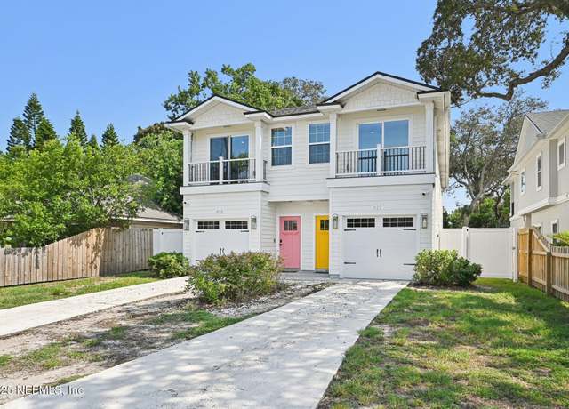 Property at 820 & 822 9th Ave S, Jacksonville Beach, FL 32250, 4 beds, 2.5 baths