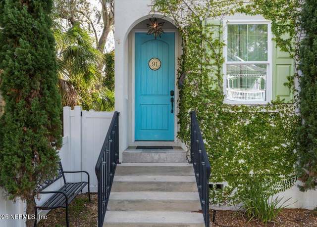 Property at 91 Oneida St, St. Augustine, FL 32084, 2 beds, 2.5 baths