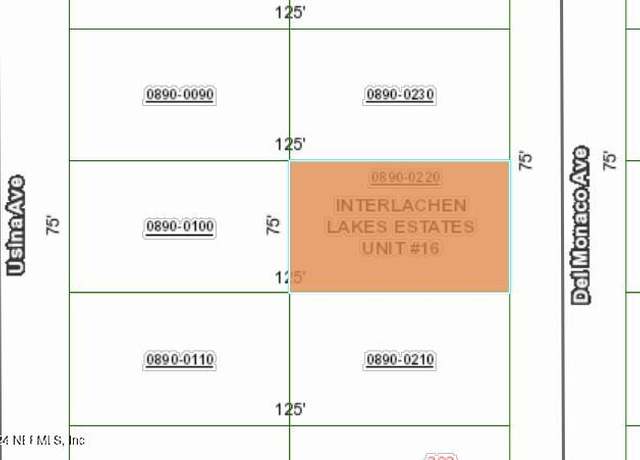 Property at 0220 Del Monaco Ave, Interlachen, FL 32148