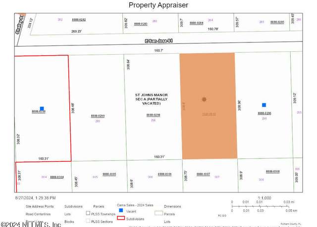 Property at 123 E San Jose St, Palatka, FL 32177