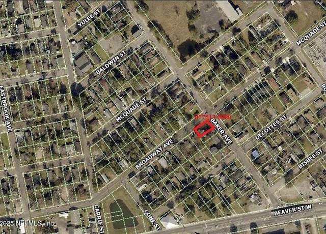 Property at 824 Baker Ave, Jacksonville, FL 32209
