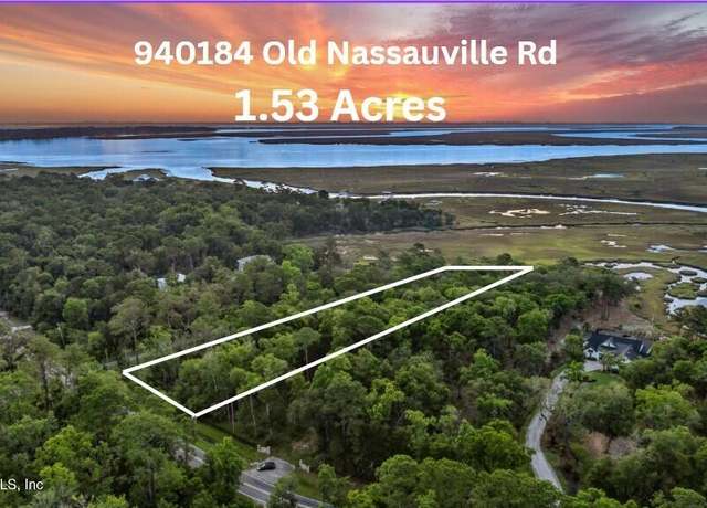 Property at 940184 Old Nassauville Rd, Fernandina Beach, FL 32034