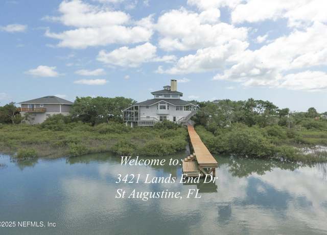 Property at 3421 Lands End Dr, St. Augustine, FL 32084, 3 beds, 4 baths
