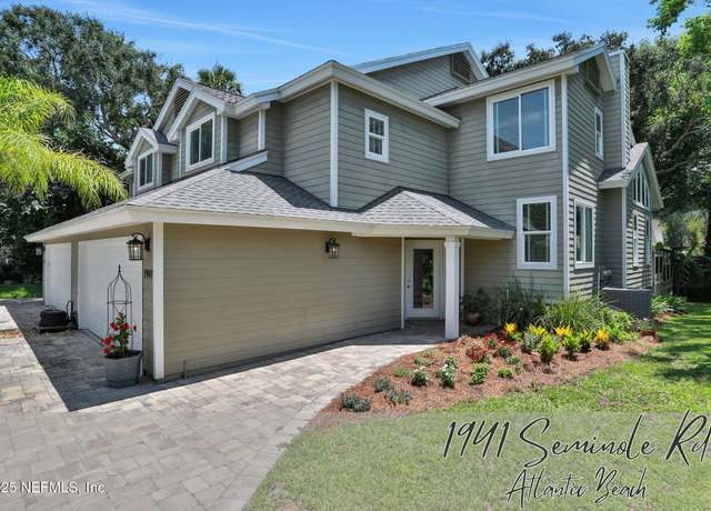 Property at 1941 Seminole Rd, Atlantic Beach, FL 32233, 2 beds, 2.5 baths