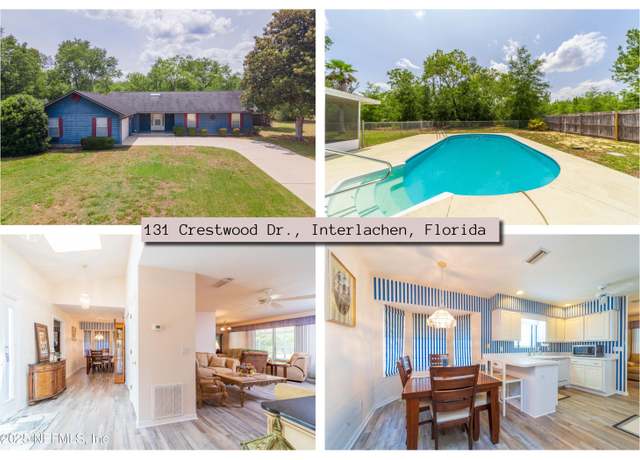 Property at 131 Crestwood Dr, Interlachen, FL 32148, 3 beds, 2 baths