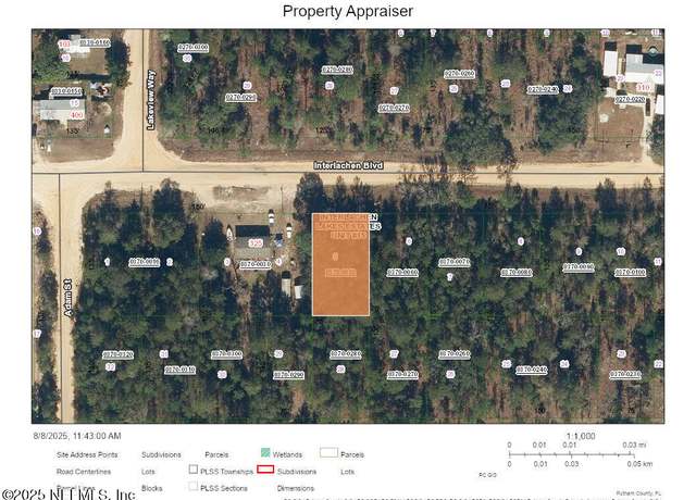 Property at 323 Interlachen Blvd, Interlachen, FL 32148