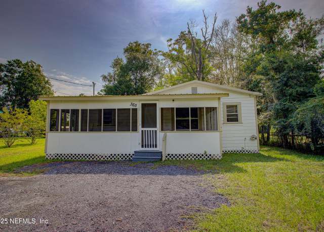 Property at 365 Delmonte St, Baldwin, FL 32234, 3 beds, 1 bath