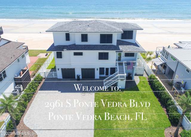 Property at 2961 S Ponte Vedra Blvd, Ponte Vedra Beach, FL 32082, 5 beds, 4.5 baths