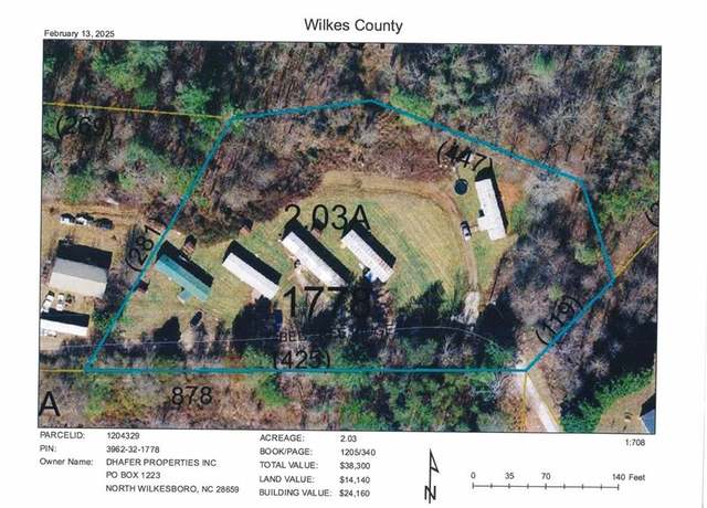 Property at 161 169 173 177 179 & TBD Bee Tree Ridge Rd, North Wilkesboro, NC 28659