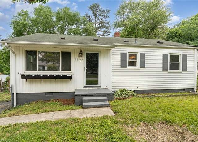Property at 1705 Boyden St, Greensboro, NC 27403, 3 beds, 1 bath