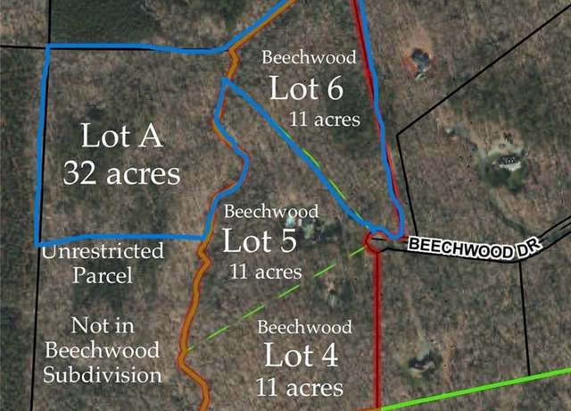 Property at 2547 Lot 6 plus partial A Beechwood Dr, Asheboro, NC 27205