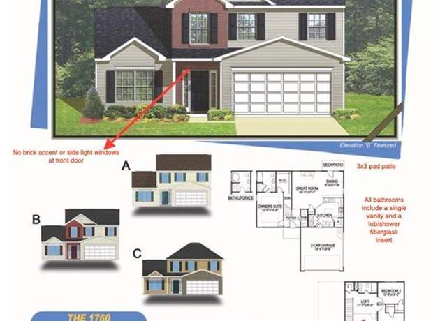 Property at 3700 Carol O'ferrell Ct, Greensboro, NC 27405, 4 beds, 2.5 baths