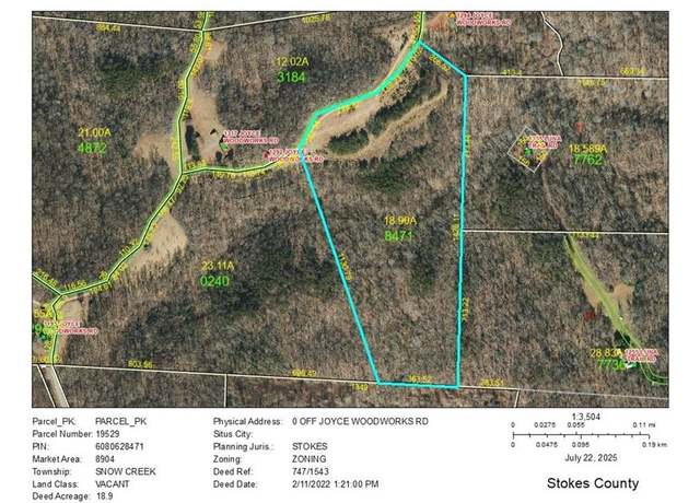 Property at 00 Joyce Woodworks Rd, Sandy Ridge, NC 27046