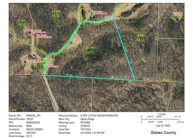 Property at 000  Lot Joyce Woodworks Rd, Sandy Ridge, NC 27046