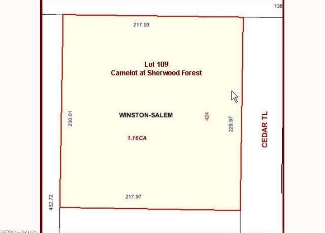Property at 424 Cedar Trl, Winston-salem, NC 27104