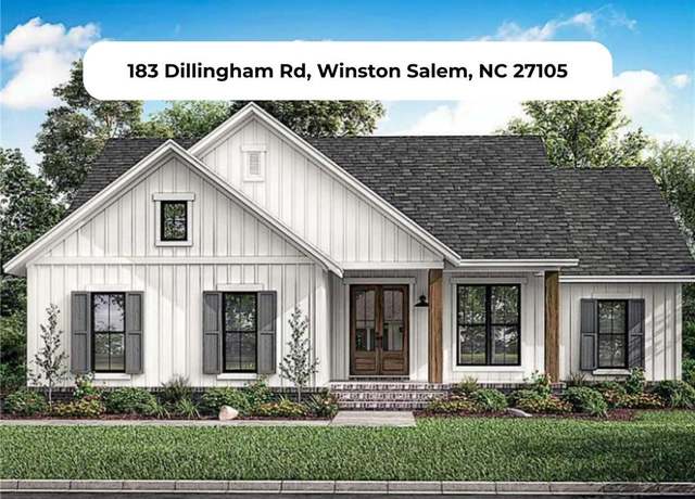 Property at 183 Dillingham Rd, Winston-salem, NC 27105, 3 beds, 1.5 baths