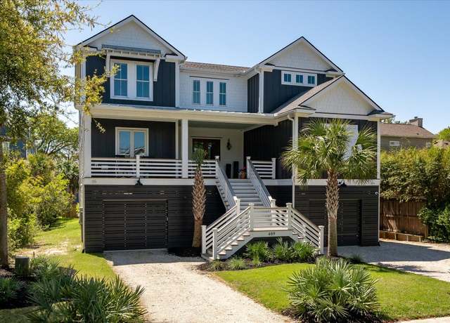 Property at 409 W Indian Ave, Folly Beach, SC 29439, 6 beds, 5 baths