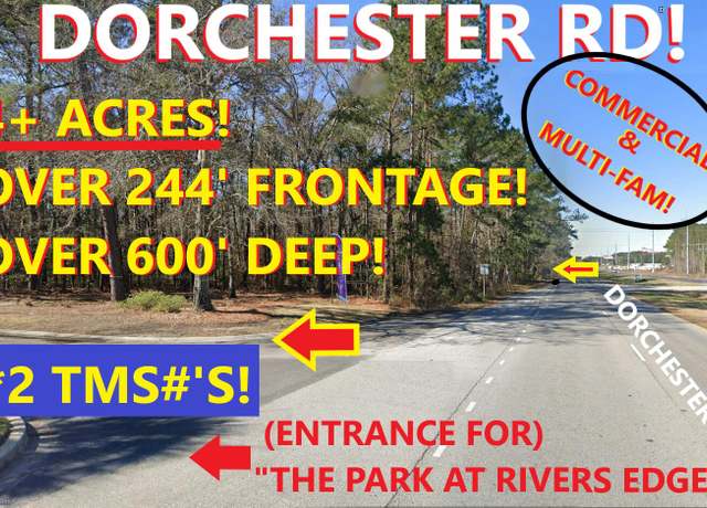 Property at 00 Dorchester & Park Gate Dr. Rd, North Charleston, SC 29418