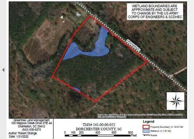 Property at 0 Sc-61, Ridgeville, SC 29472