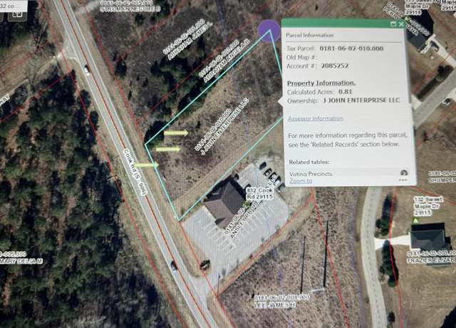 Property at 0 Cook Rd, Orangeburg, SC 29118