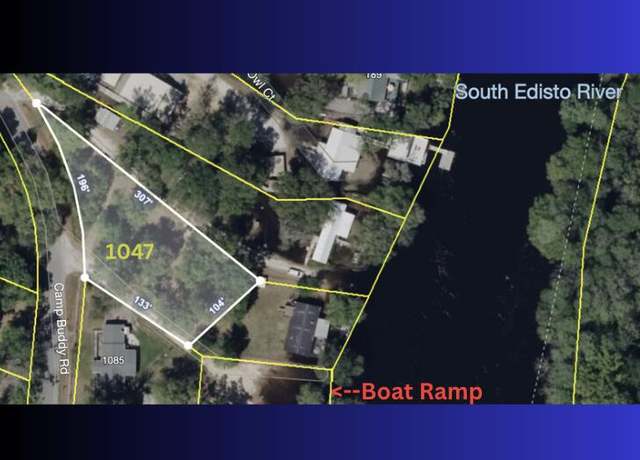 Property at 1047 Camp Buddy Rd, Ridgeville, SC 29472