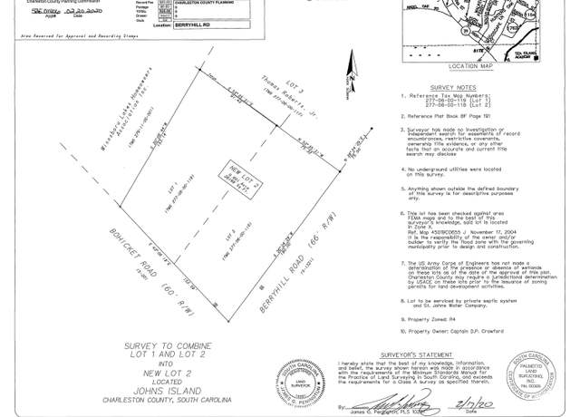 Property at 00 Berryhill Rd, Johns Island, SC 29455