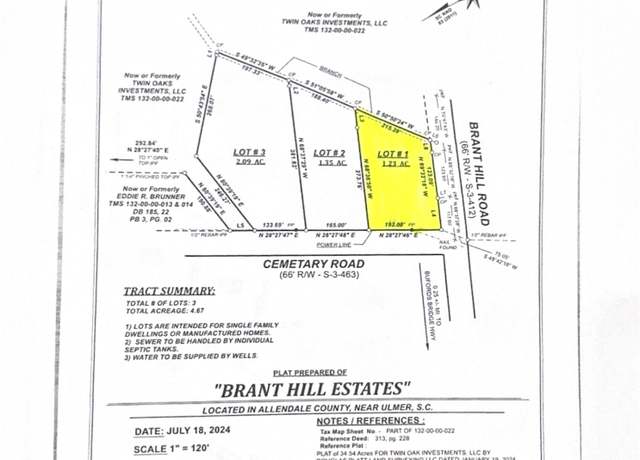 Property at 3595 Cemetary Rd, Ulmer, SC 29849