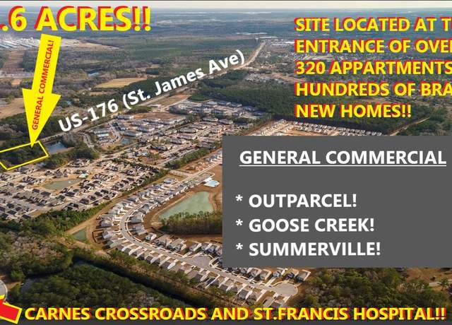 Property at 0 Hwy 176, Summerville, SC 29486