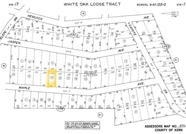 Property at 0 Maple Ave Lot #125, Rosamond, CA 93561