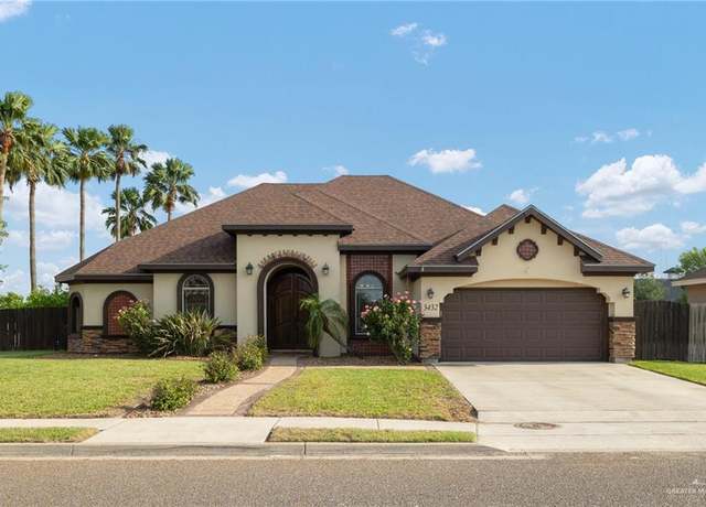 Property at 3432 Northern Lights Ave, Edinburg, TX 78541, 4 beds, 3 baths