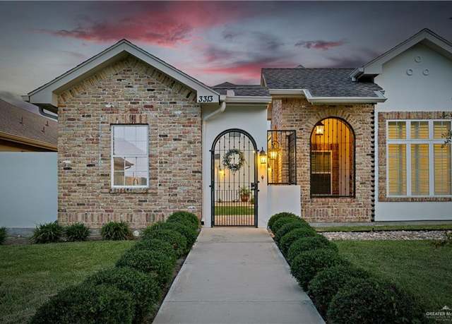 Property at 3313 Cornell Ave, Mcallen, TX 78504, 4 beds, 2.5 baths