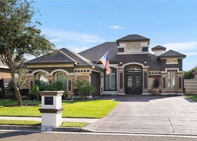 Property at 1817 Rice Ave, Mcallen, TX 78504, 4 beds, 2 baths
