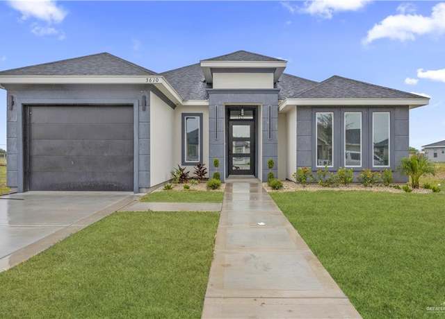 Property at 3610 Las Brisas St, Edinburg, TX 78542, 3 beds, 2 baths