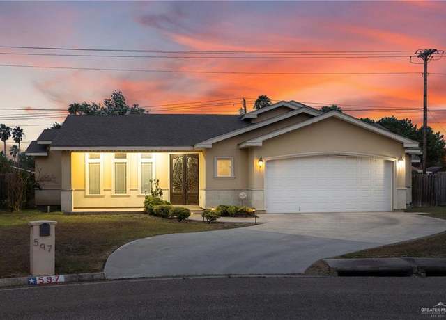 Property at 597 Greystone Cir, Alamo, TX 78516, 3 beds, 2.5 baths