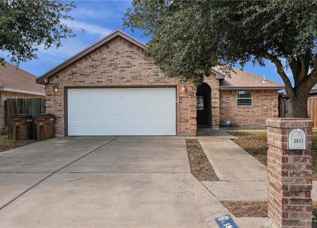 Property at 3817 Frontier Dr, Edinburg, TX 78539, 3 beds, 2 baths