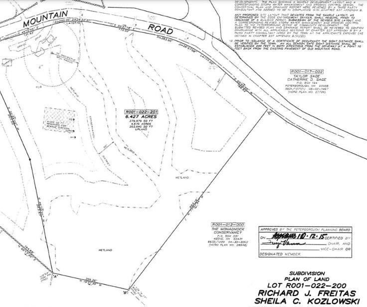 Old Mountain Rd Lot 201, Peterborough, NH 03458 | MLS# 5000251 | Redfin