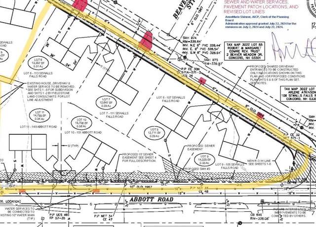 Property at Sewalls Falls & Abbott Rd Lot 6-11, Concord, NH 03303
