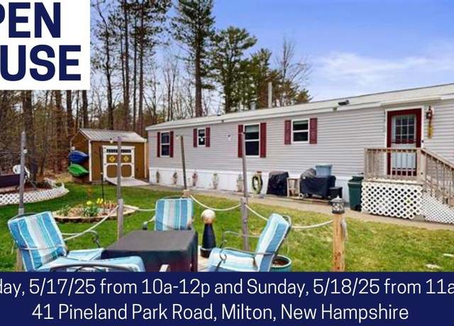 Property at 41 Pineland Park Rd, Milton, NH 03851, 2 beds, 1 bath
