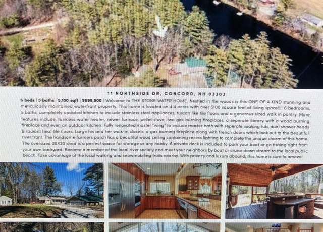 Property at 11 Northside Dr, Concord, NH 03303, 6 beds, 4.5 baths