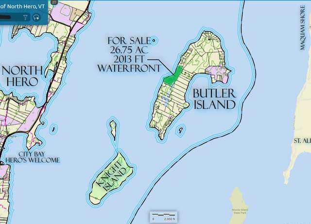Property at 4300 BUTLER Is W, North Hero, VT 05475