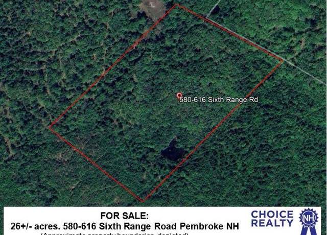 Property at 580-616 Sixth Range Rd, Pembroke, NH 03275