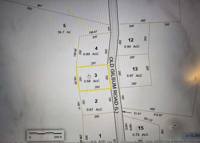 Property at 000 Old Gilsum Rd, Keene, NH 03431