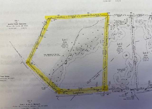 Property at Leighton Corners Rd Lot 2, Wakefield, NH 03872