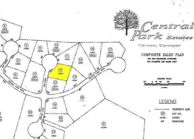 Property at 12 Central Park Ests Lot 12, Vernon, VT 05354