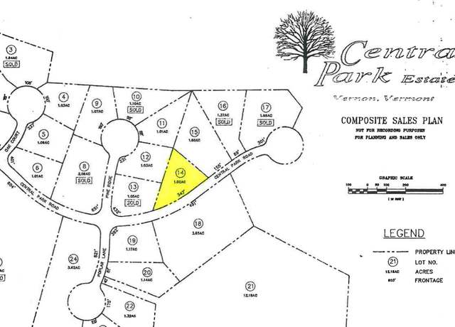Property at 14 Central Park Ests Lot 14, Vernon, VT 05354