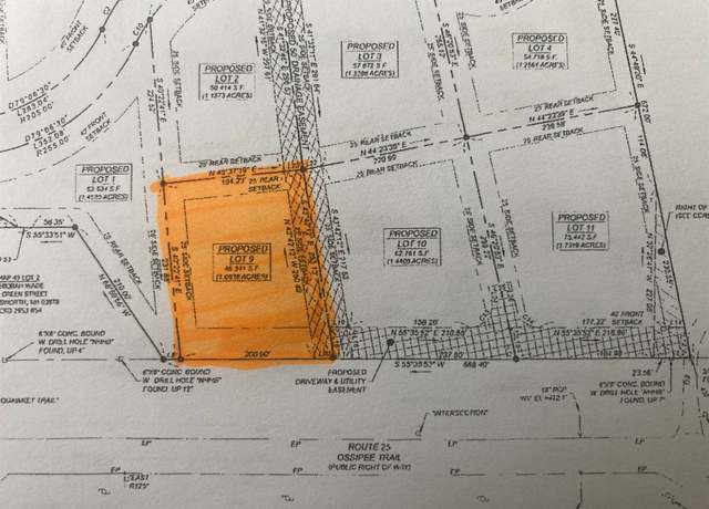 Property at Squire Ln Lot 9, Ossipee, NH 03814