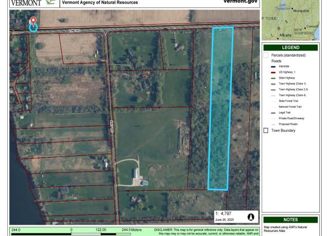 Property at 54 Line Rd, Alburgh, VT 05440