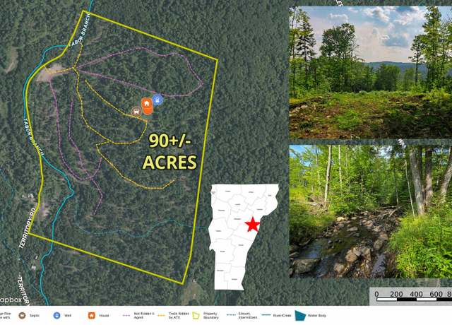Property at 136 Territory Rd, Topsham, VT 05076