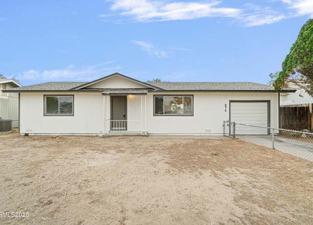 Property at 870 Sunset Dr, Fallon, NV 89406, 2 beds, 1 bath