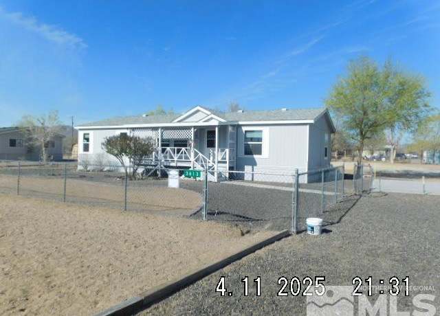 Property at 3613 Cherry St, Silver Springs, NV 89429, 3 beds, 2 baths